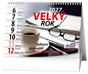 Velký rok 2027 - stolní kalendář
