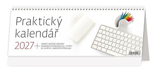 Praktický kalendář 2027 - stolní kalendář