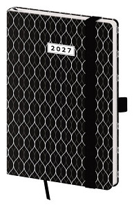 Kapesní diář 2027 A6 Vario Nexus s gumičkou
