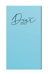 Týdenní diář 2027 Jakub Pastel kapesní modrá