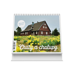 Chaty a chalupy 2027 - Stolní kalendář