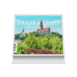 Hrady a zámky 2027 - Stolní kalendář