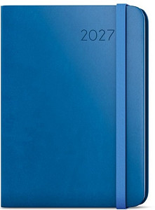 Týdenní diář 2027 Zoro Flexi A5 jasně modrá