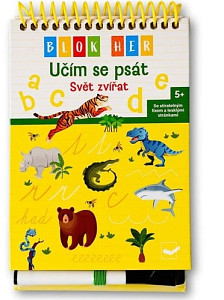 Blok her Učím se psát Svět zvířat