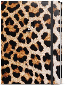 Denní diář 2027 David Lamino A5 Leopard