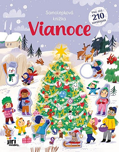 Samolepková knižka Vianoce