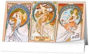 Alfons Mucha 2027 - stolní kalendář