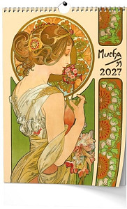 Alfons Mucha 2027 - nástěnný kalendář
