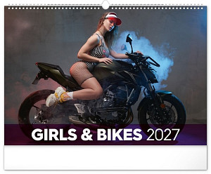Girls & Bikes 2027 - nástěnný kalendář