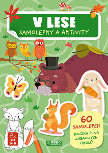 V lese samolepky a aktivity