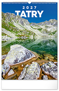 Tatry 2027 - nástenný kalendár
