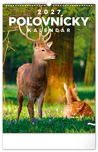 Poľovnícky kalendár 2027 - nástenný kalendár