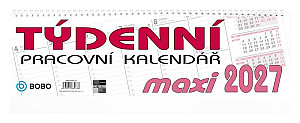 Pracovní kalendář 2027 MAXI - stolní kalendář