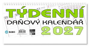 Daňový kalendář 2027 - stolní kalendář