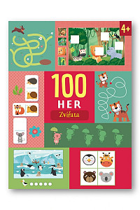 100 her Zvířata 4+
