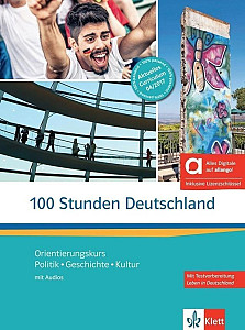 100 Stunden Deutschland (A2-B1) – Hybride Ausgabe – Kurs./Übungsbuch + MP3 allango.net + Lizenz (24 Monate)