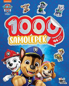 1000 samolepek s aktivitami Tlapková patrola