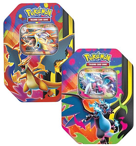 Pokémon TCG: Mega Charizard ex Tin - mix