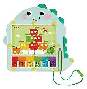2Kids Toys Magnetická hra Třídění barev s dinosaurem