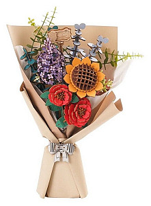 3D Dřevěná skládačka: Kytice