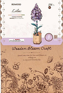 3D Dřevěná skládačka: Šeřík