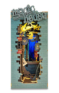 3D Skládačka Zarážka na knihy - Kouzelnická ulička