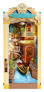 3D skládačka Zarážka na knihy: Romantické Benátky