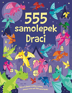 555 samolepek Draci