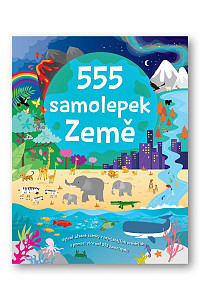 555 samolepek Země