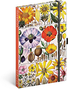 NOTIQUE Notes Herbář Kateřiny Winterové, linkovaný, 13 x 21 cm