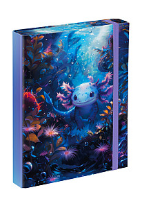 BAAGL Desky na školní sešity A5 Axolotl