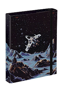 BAAGL Desky na školní sešity A5 Pixel Space