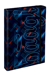 BAAGL Desky na školní sešity A4 Jumbo Indigo