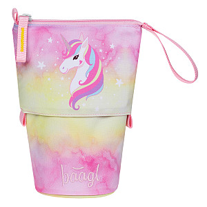Školní penál Pastelkovník Rainbow Unicorn GRS