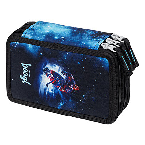 BAAGL Školní penál třípatrový Hokej