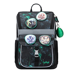 BAAGL Školní aktovka Zippy Draci