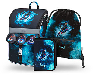 BAAGL SET 3 Zippy Hokej: aktovka, penál, sáček