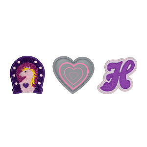 BAAGL Baaglies 3 kusy Koně Srdce