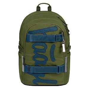 BAAGL Školní batoh Skate Olive GRS