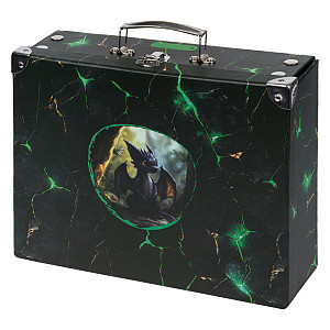 BAAGL Skládací školní kufřík Draci s kováním