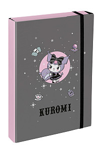 BAAGL Desky na školní sešity A4 Jumbo Kuromi Grey