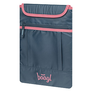 BAAGL Obal na notebook Logo růžový GRS