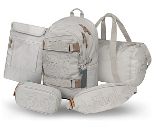 BAAGL SET 5 Skate Mist: batoh, penál, sportovní taška, ledvinka, obal na notebook