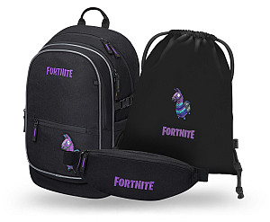 BAAGL SET 3 Core Fortnite Llama: batoh, sáček, ledvinka GRS