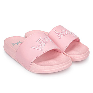 BAAGL Pantofle Logo Pink vel. 29