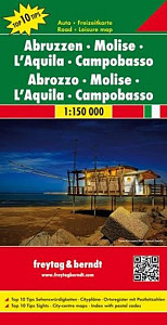 Abruzzen-Molise-L’Aquila-Campobasso/Abruzzo,Molise,Campobasso,L´Aquila 1:150T/automapa