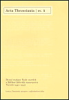 Acta Theresiania 1.