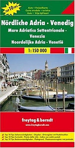 AK 0607 Severní Jadran - Benátky 1:150 000