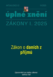 Aktualizace I/2 2025 - Daně z příjmů