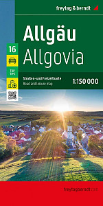 Allgäu 1:150.000 / automapa + rekreační mapa